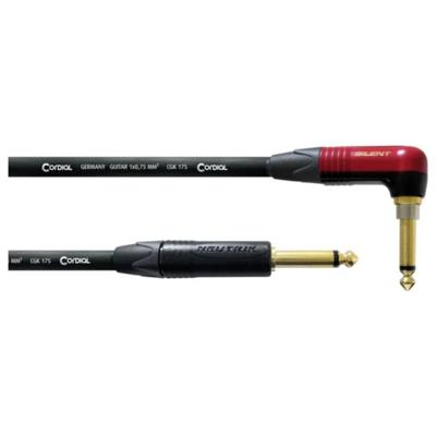 Cordial 11228 Audio Aansluitkabel [1x Jackplug male 6,3 mm (mono) - 1x Jackplug male 6,3 mm (mono)] 6 m