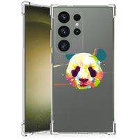Samsung Galaxy S24 Ultra Stevig Bumper Hoesje Panda Color - thumbnail