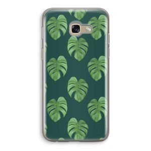 Monstera leaves: Samsung Galaxy A5 (2017) Transparant Hoesje