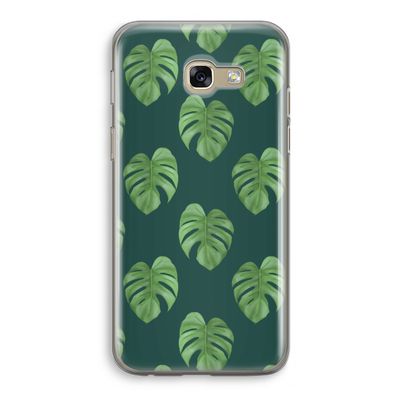 Monstera leaves: Samsung Galaxy A5 (2017) Transparant Hoesje