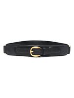 Gucci Pre-Owned ceinture en cuir à boucle (années 2000) - Noir - thumbnail