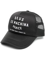 Deus Ex Machina casquette Venice à broderies - Noir
