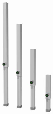 Power Dynamics 750TL Stage Telescopic Leg verstelbare podiumpoten