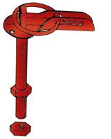 Set universele motorkaphaken/-pins - RVS GSGE52