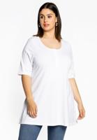 Yoek Tuniek flare fit | Wit | Maat 54/56