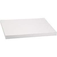 Creativ Company Gekleurd karton, a3, vel 297x420 mm, 250 gr, wit, 100 vel/ 1 doos