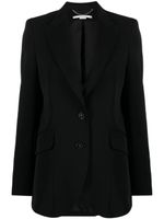 Stella McCartney blazer Iconic à revers pointus - Noir