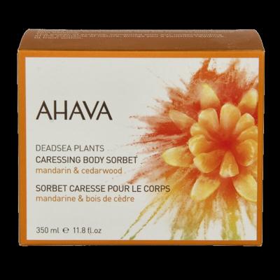 Ahava Caressing body sorbet Mandarin & Cedarwood 350 Gram