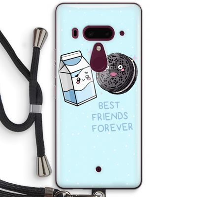 Best Friend Forever: HTC U12+ Transparant Hoesje met koord