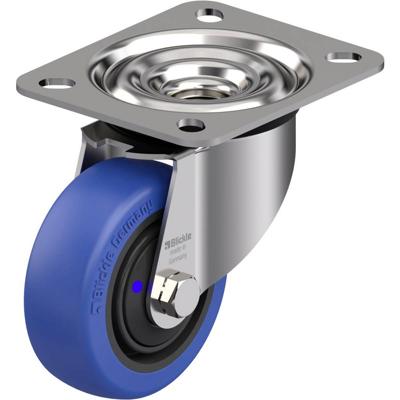 Blickle LEX-POBS 80XKF RVS zwenkwiel Wieldiameter: 80 mm Draagvermogen (max.): 140 kg 1 stuk(s)