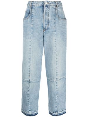 ISABEL MARANT jean Norela à coupe droite - Bleu
