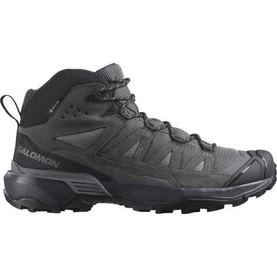 Salomon X ULTRA 360 LEATHER MID GORE-TEX Hoge Wandelschoen Heren Castlerock/Asphalt/Kelp 11,5