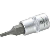 TOOLCRAFT T8 816078 T-profiel Dopsleutel-bitinzet T 8 1/4 (6.3 mm)