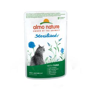 Almo Nature - Sterilised - Kattenvoer - Maaltijdzakje - Tonijn - 30 x 70 g