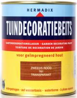 Tuindecoratiebeits 761 zweeds rood 750 ml - Hermadix