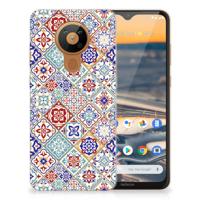 Nokia 5.3 | TPU | Siliconen hoesje | Tiles Color