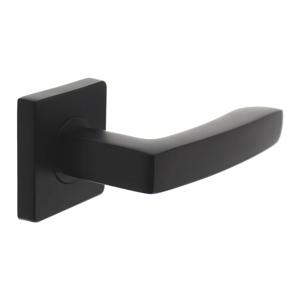 Intersteel Strakke deurklinkMinos vierkant rozet zwart - 0023.171202