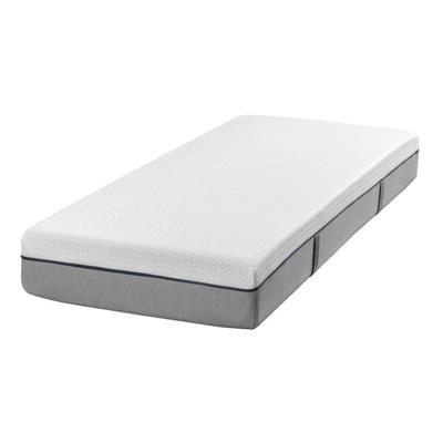 Leen Bakker - Matras Lars Pocketvering - 80x200x25 Cm - Polyester - Wit