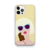 Ice cream: iPhone 12 Pro Max Transparant Hoesje