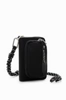 Kleine portemonnee met draagriem - BLACK - U Kleine portemonnee met draagriem - BLACK - U