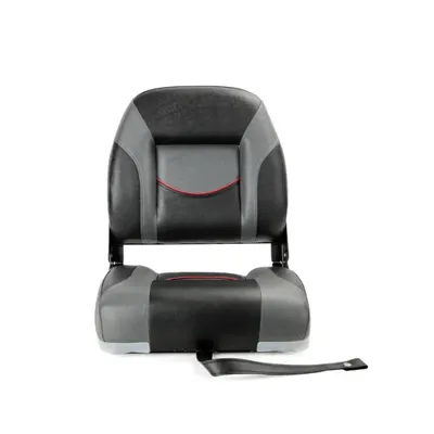 Titan Marine Low Back Folding Bootstoel Zwart/antraciet Default