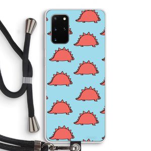Dinosawrr: Samsung Galaxy S20 Plus Transparant Hoesje met koord