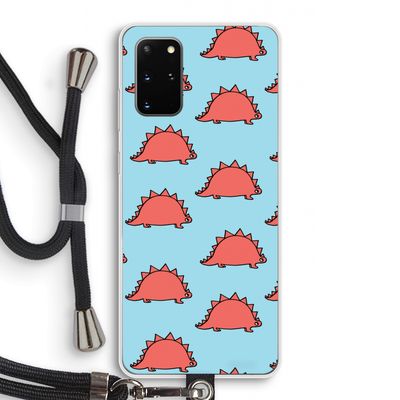Dinosawrr: Samsung Galaxy S20 Plus Transparant Hoesje met koord