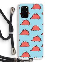 Dinosawrr: Samsung Galaxy S20 Plus Transparant Hoesje met koord