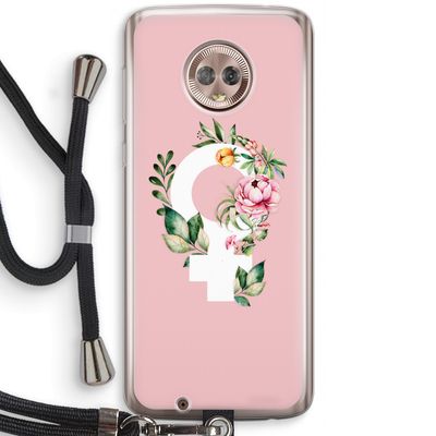 Venus: Motorola Moto G6 Transparant Hoesje met koord