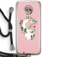Venus: Motorola Moto G6 Transparant Hoesje met koord