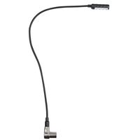 Showtec LED zwanenhalslampje 4-polig XLR haaks 40cm koud wit