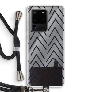 Marrakech Arrows: Samsung Galaxy S20 Ultra Transparant Hoesje met koord