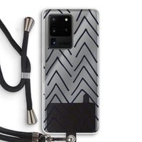 Marrakech Arrows: Samsung Galaxy S20 Ultra Transparant Hoesje met koord