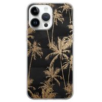 iPhone 14 Pro Max siliconen hoesje - Palmbomen