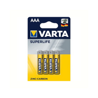 Varta Superlife AAA Wegwerpbatterij Alkaline - thumbnail