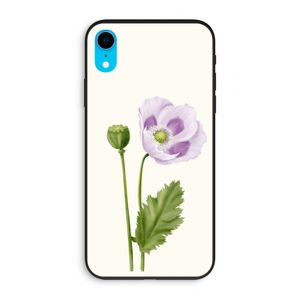 Purple poppy: iPhone XR Biologisch afbreekbaar hoesje