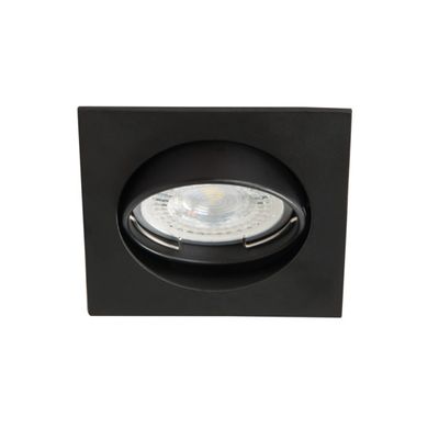 Vierkante Armatuur Zwart 50 mm - Kantelbaar