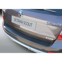 Bumper beschermer passend voor Skoda Octavia Scout Kombi 6/2013- Zwart GRRBP826