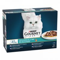 Purina Gourmet Perle Zee Delicatesse natvoer kat (12x85 g) 4 x (12 x 85 g) - thumbnail