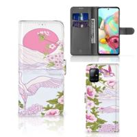 Samsung Galaxy A71 | Telefoonhoesje | Met pasjeshouder | Bird Standing