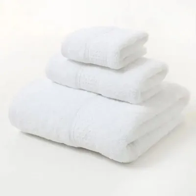 3-delige Luxe Katoenen Handdoekset, Ultra Zacht, Zeer Absorberend