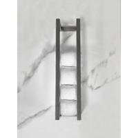 Wiesbaden Loft Handdoekrek - 50x12.5x12.5 cm - Gunmetal - Stijlvolle Badkamer Accessoire