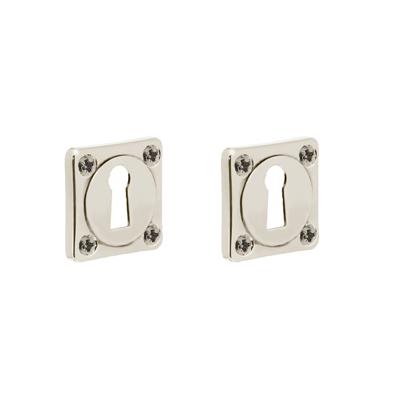 Intersteel Sleutelrozet vierkant Basic nikkel