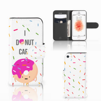 Apple iPhone 5 | 5s | SE Book Cover Donut Roze - thumbnail