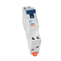 Gewiss installatieautomaat B16 1 polig+N GW90328 230V