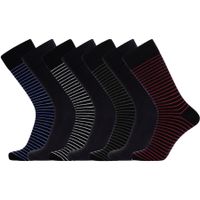 JBS Viscose Kousen 7-Pack - Zwart/Grijs - thumbnail