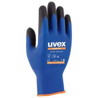 Uvex 6002711 beschermende handschoen Werkplaatshandschoenen Antraciet, Blauw Elastaan, Polyamide 1 stuk(s) - thumbnail