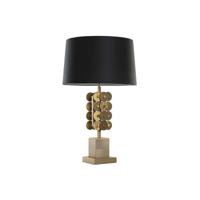 Bureaulamp Home ESPRIT Zwart Gouden 50 W 220 V