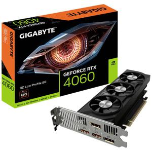 Gigabyte Nvidia GeForce RTX 4060 Videokaart OC Low Profile 8 GB GDDR6-RAM PCIe x16 HDMI, DisplayPort Low Profile, Overclocked