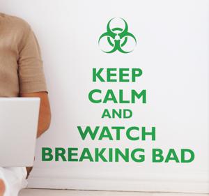 Keep calm Breaking Bad sticker